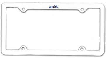 Thin Panel License Plate Frames
