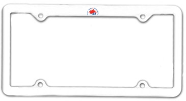 Thin Panel License Plate Frames