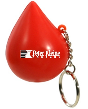 Droplet Stress Reliever Key Chain