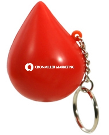 Droplet Stress Reliever Key Chain