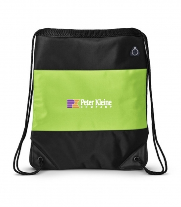Prime Line Microfiber Drawstring Bag