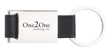 Colorplay Leather Key Ring