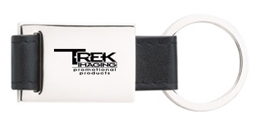 Colorplay Leather Key Ring