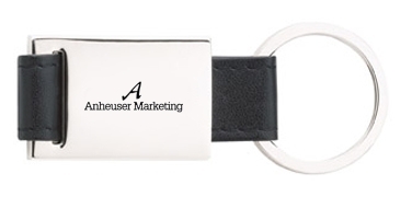 Colorplay Leather Key Ring