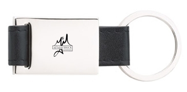 Colorplay Leather Key Ring