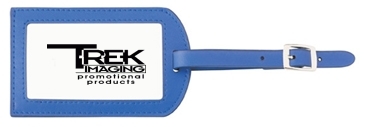 Colorplay Leather Luggage Tag – 4½" x 2¾"