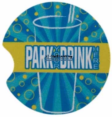 Full Color Foam Auto Cup Holder Coaster