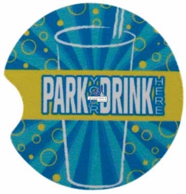 Full Color Foam Auto Cup Holder Coaster