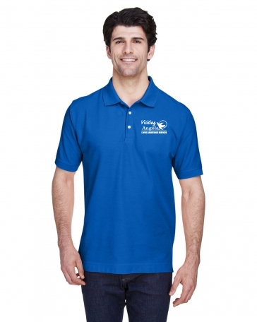 Devon & Jones Mens Pima Pique Short-Sleeve Polo