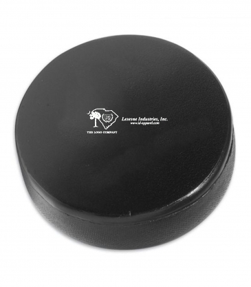 Hockey Puck Shaped Stress Reliever