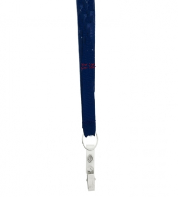 3/4" Recycled Euro Soft Lanyard