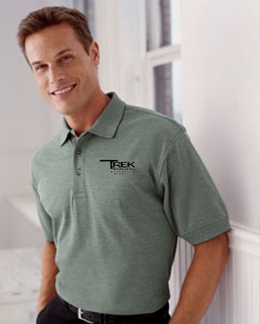 Devon & Jones Men's Oxford Polo