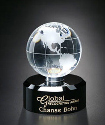 Award In Motion® Globe 4-3/4"