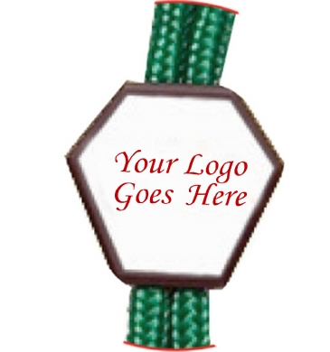 Braided Lanyard w/Diamond Slider