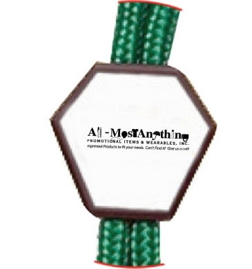 Braided Lanyard w/Diamond Slider