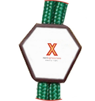 Braided Lanyard w/Diamond Slider