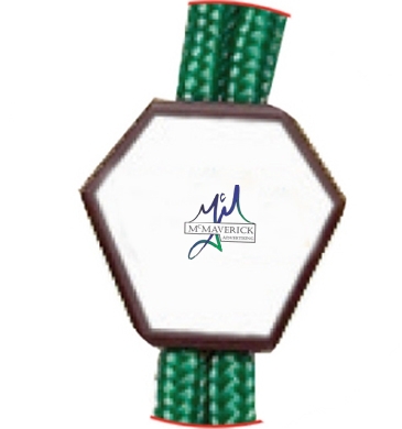 Braided Lanyard w/Diamond Slider