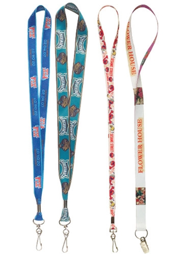 3/4? Imported Dye-Sublimated Lanyard