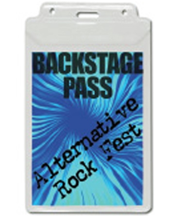 Event Size Badge Holder