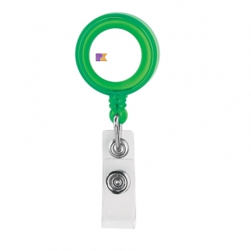 Delfino Badge Holder with Crocodile Clip