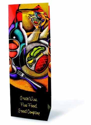 The Everyday Wine Bottle Gift Bag Collection (Wine and Dine)
