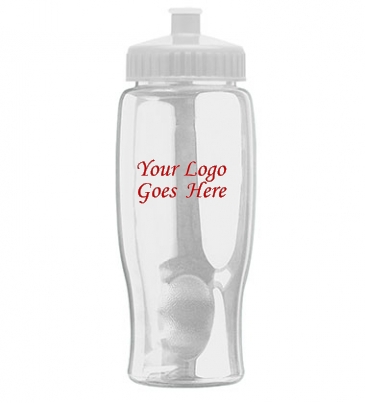 Poly-Pure - 27 oz. Transparent Bottle