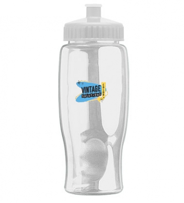 Poly-Pure - 27 oz. Transparent Bottle