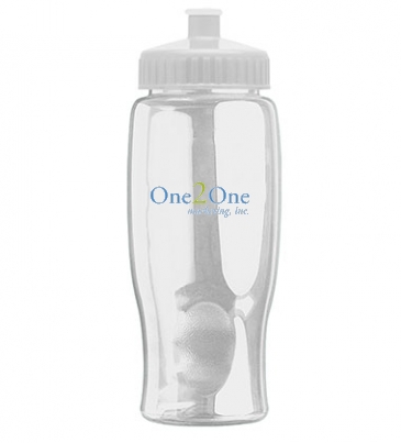 Poly-Pure - 27 oz. Transparent Bottle
