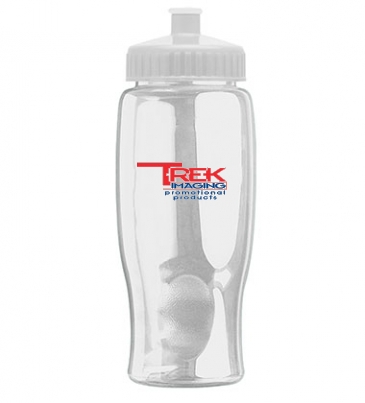 Poly-Pure - 27 oz. Transparent Bottle
