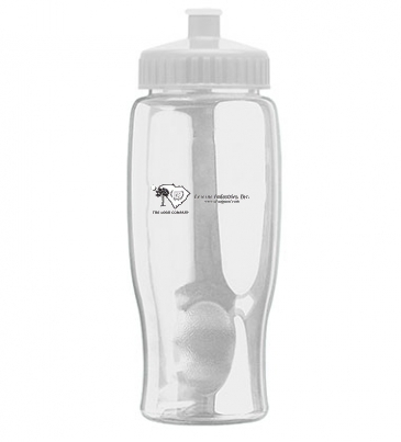 Poly-Pure - 27 oz. Transparent Bottle