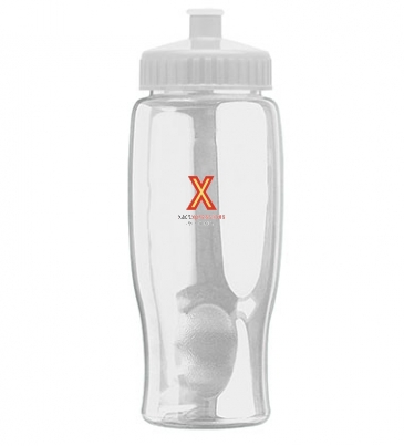 Poly-Pure - 27 oz. Transparent Bottle