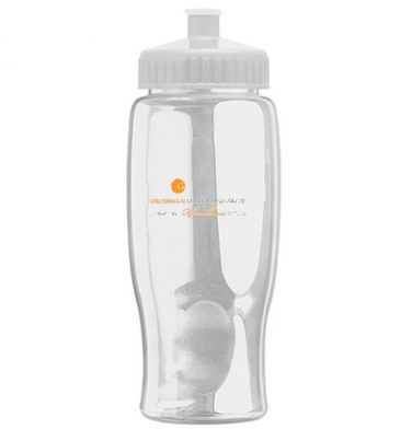 Poly-Pure - 27 oz. Transparent Bottle