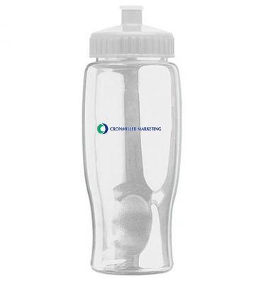 Poly-Pure - 27 oz. Transparent Bottle