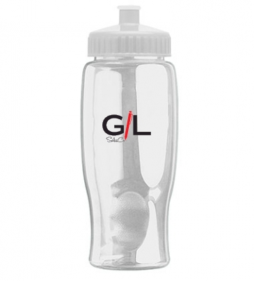 Poly-Pure - 27 oz. Transparent Bottle