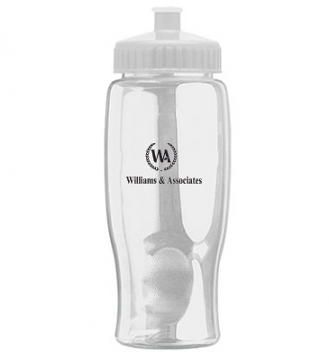 Poly-Pure - 27 oz. Transparent Bottle