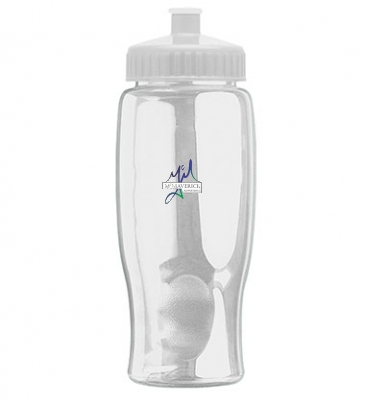 Poly-Pure - 27 oz. Transparent Bottle