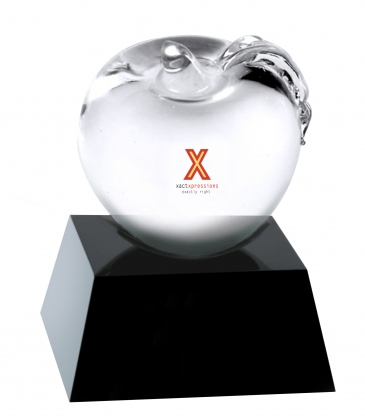 Apple Award with Marble Base