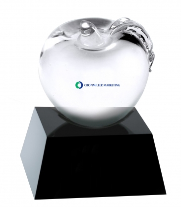 Apple Award with Marble Base