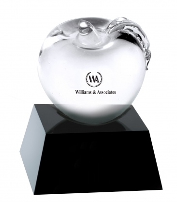 Apple Award with Marble Base