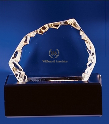 Lighted Custom Base for Iceberg Awards