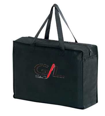 Non-Woven Essential Briefcase Tote with Zipper Closure