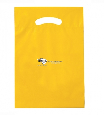 Fold-Over Reinforced Die Cut Bag