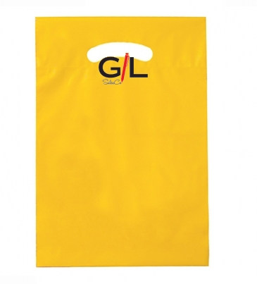 Fold-Over Reinforced Die Cut Bag