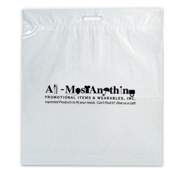 Fold-Over Reinforced Die Cut Bag