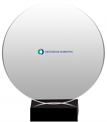 Crystal Halo Award Jade (8")