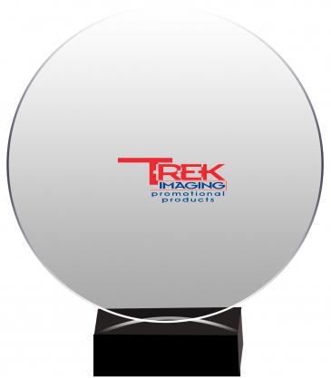 Crystal Halo Award Clear (6")