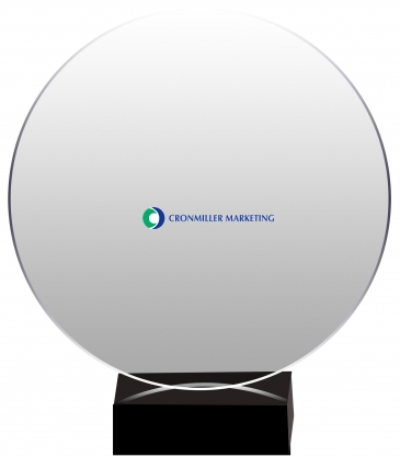 Crystal Halo Award Clear (6")