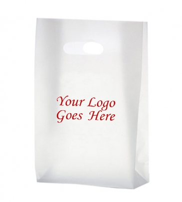 Frosted Die Cut Tote Bag