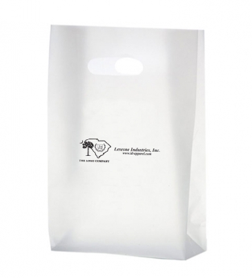 Frosted Die Cut Tote Bag