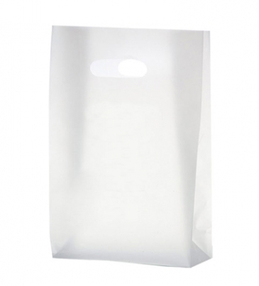 Frosted Die Cut Tote Bag